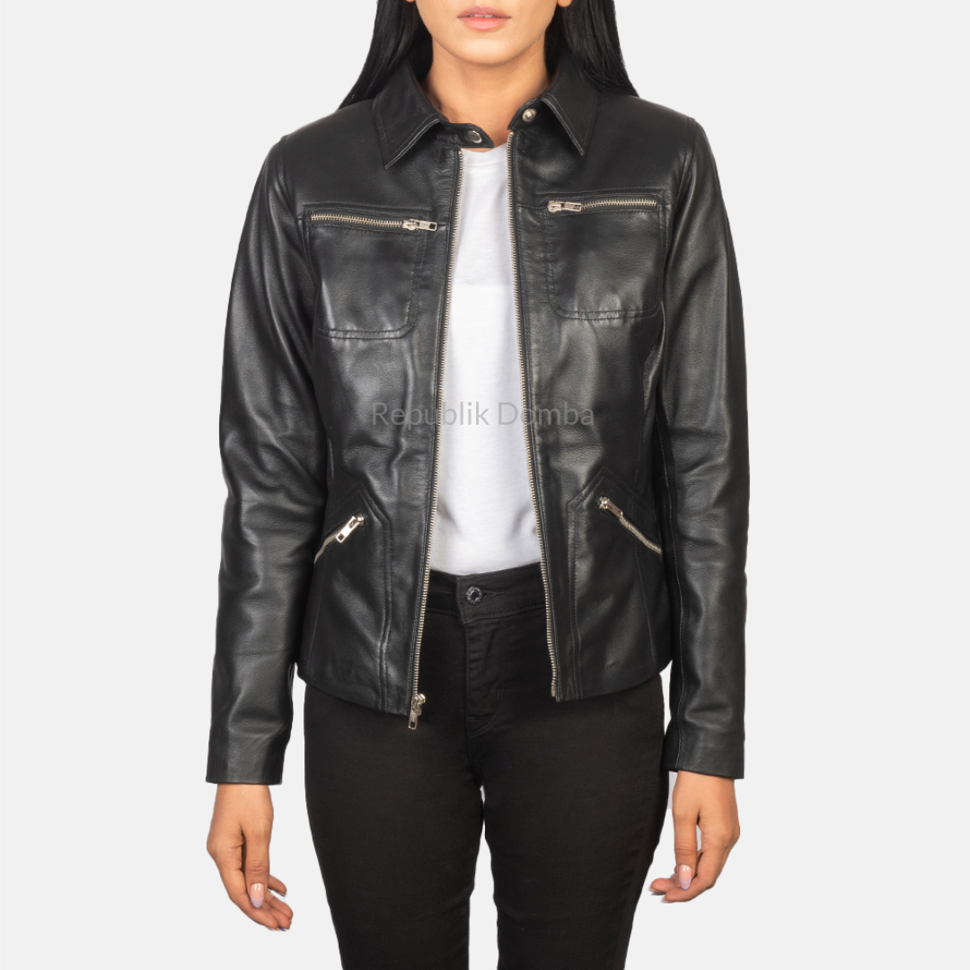 Jaket Kulit Wanita Formal - WF 407