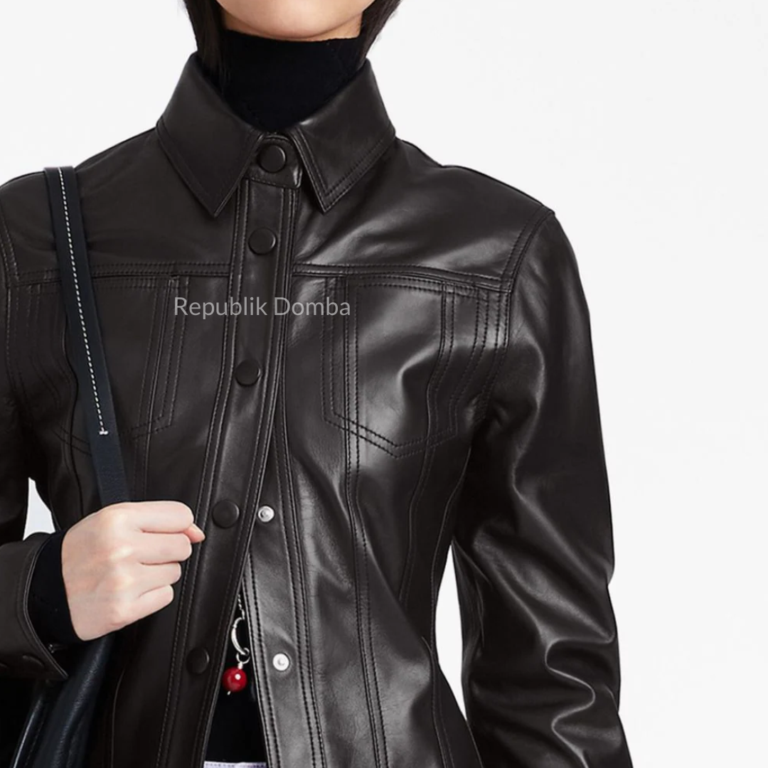 Jaket Kulit Wanita Formal - WF 414