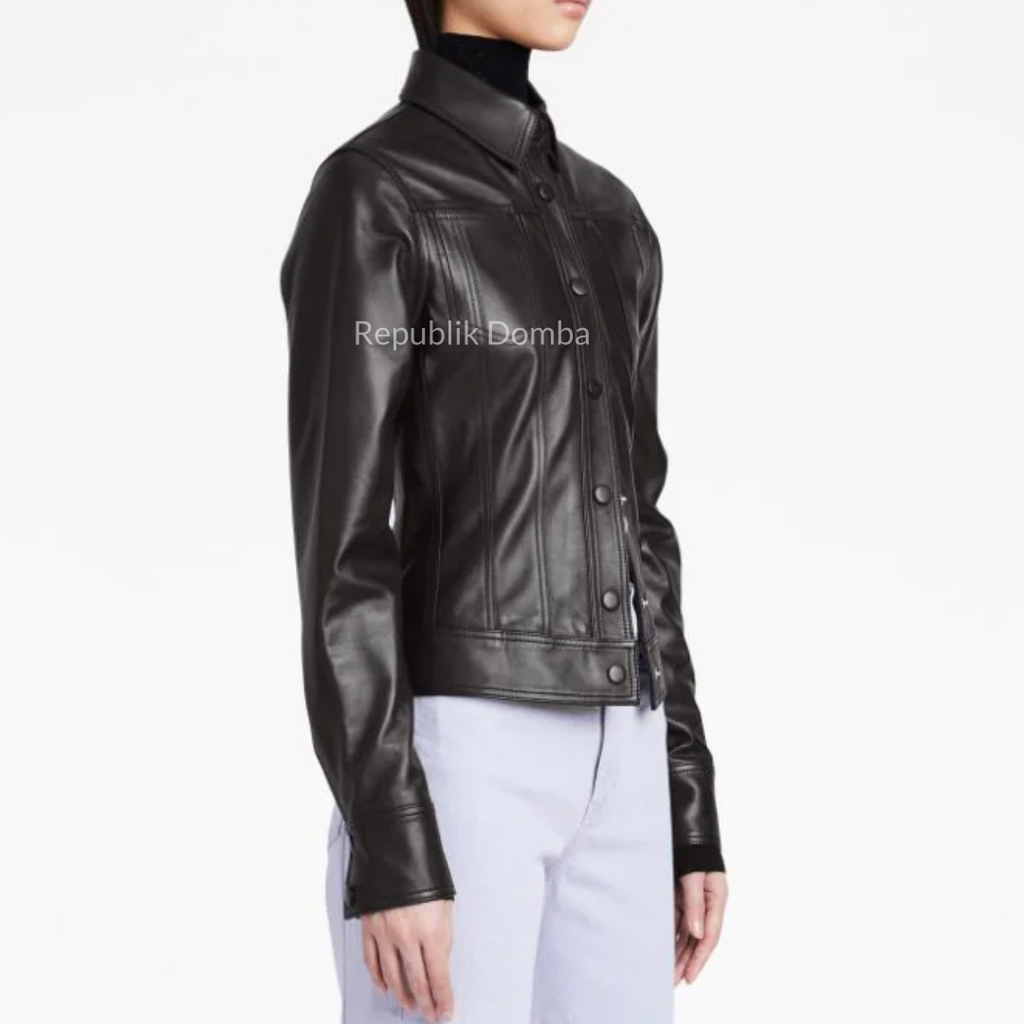 Jaket Kulit Wanita Formal - WF 414
