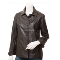 Jaket Kulit Wanita Formal - WF 423 - Tampak Depan