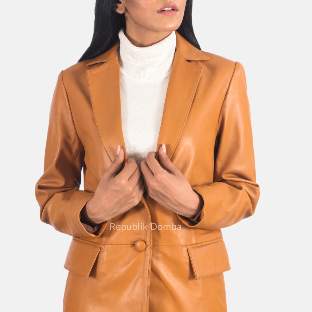 Blazer Kulit Wanita - WJ 402