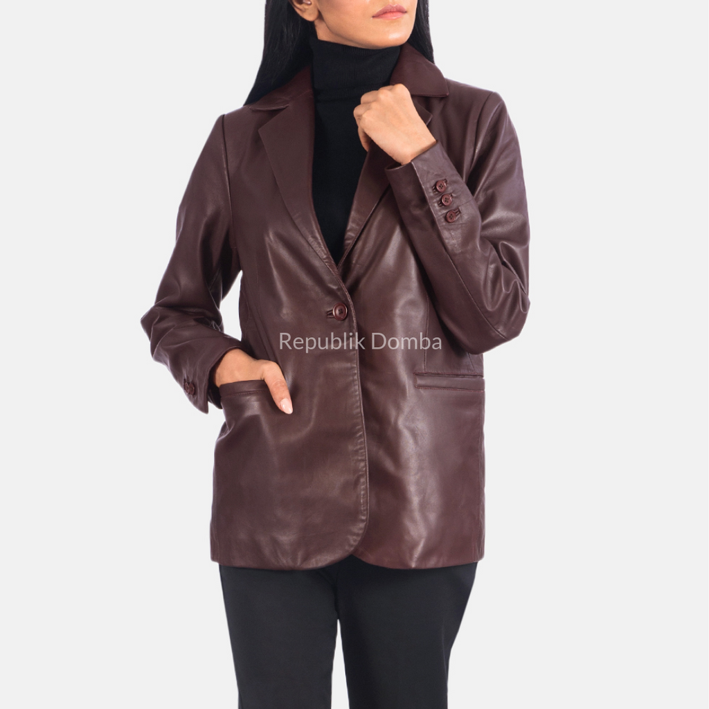 Blazer Kulit Wanita - WJ 408