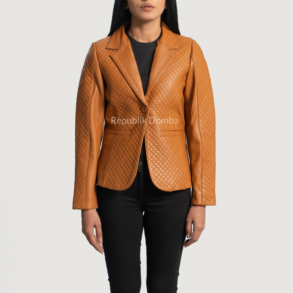 Blazer Kulit Wanita - WJ 410