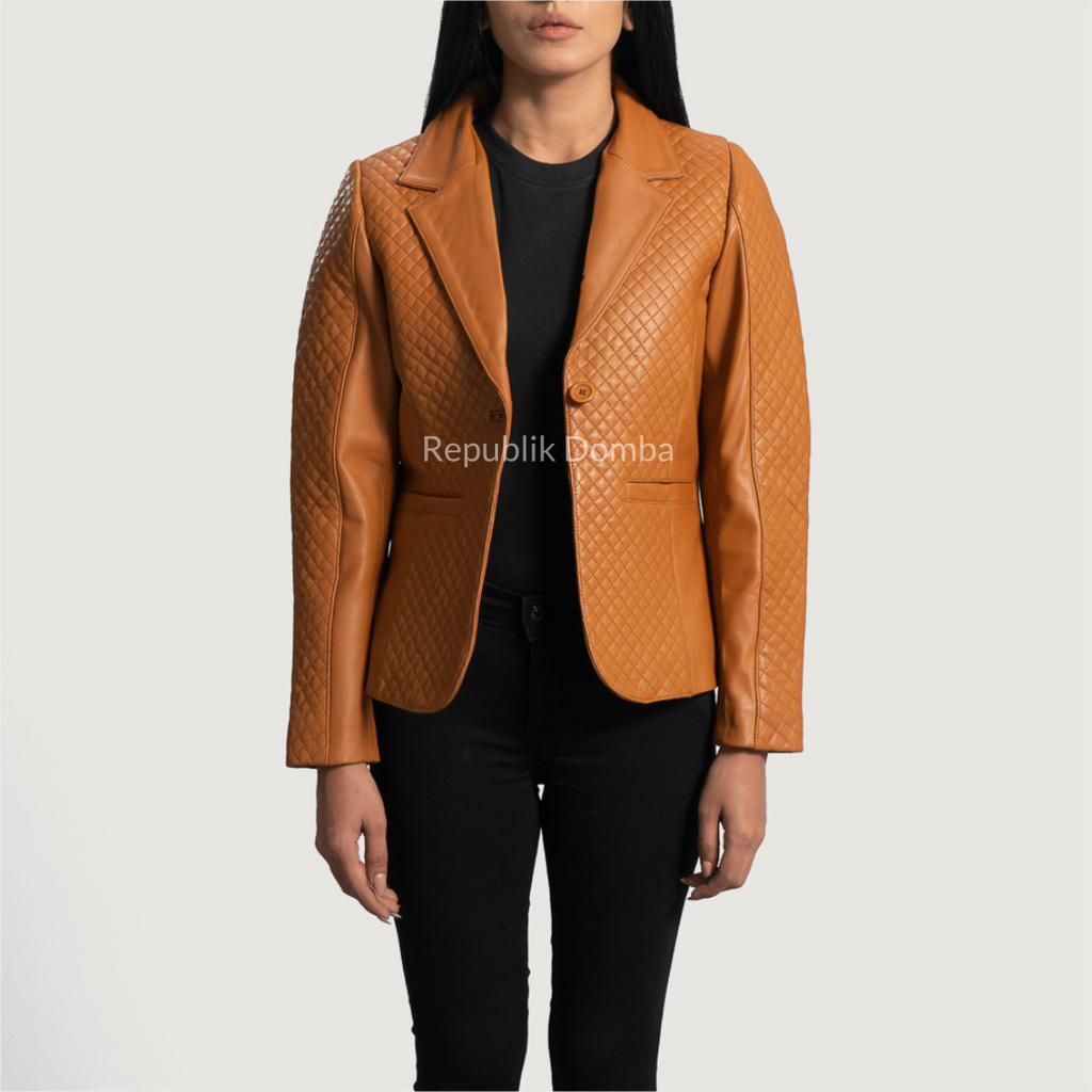 Blazer Kulit Wanita - WJ 410