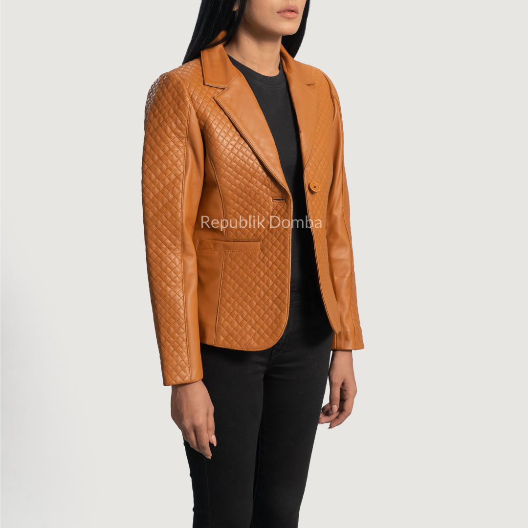 Blazer Kulit Wanita - WJ 410