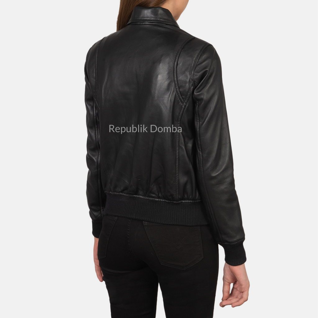 Jaket Kulit Wanita Pilot - WP 401
