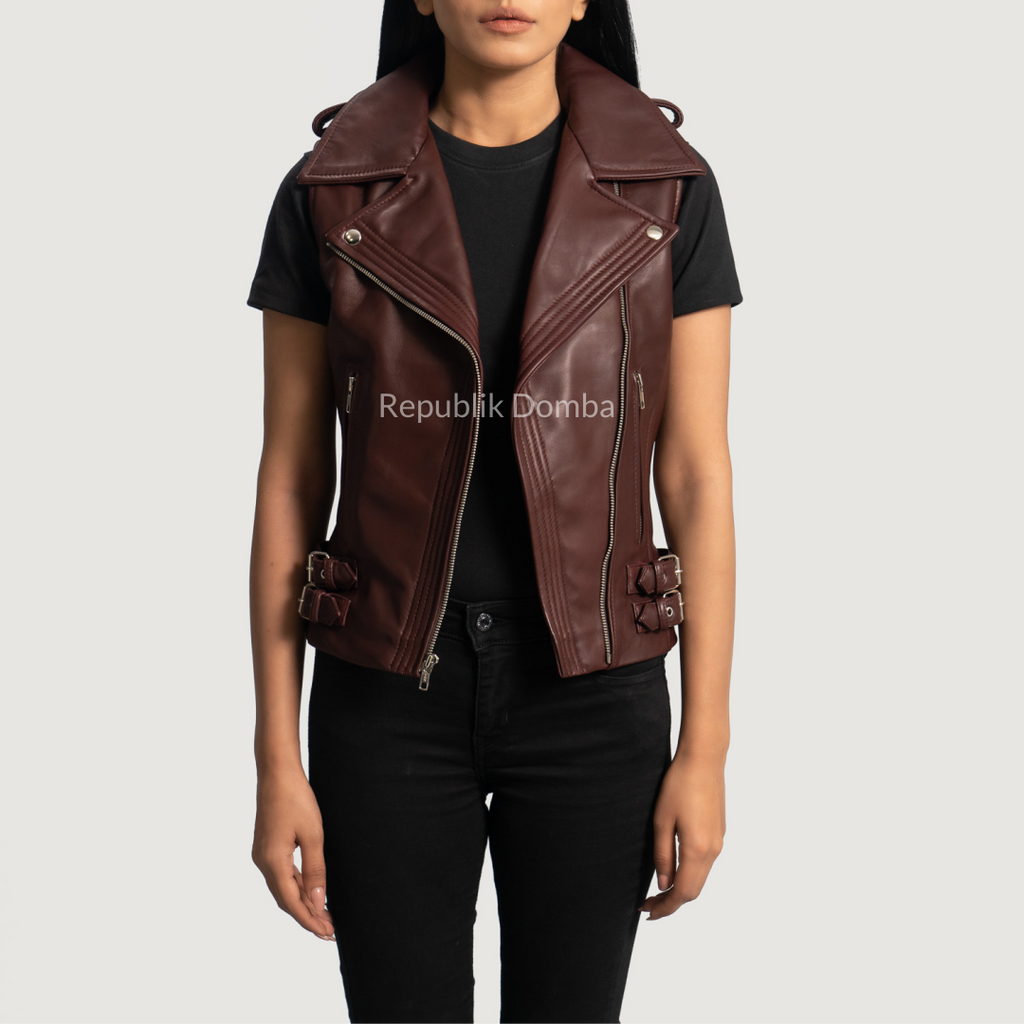 Rompi Kulit Wanita - WR 403 - Tampak Samping